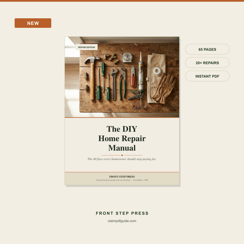 The DIY Home Repair Manual — cover