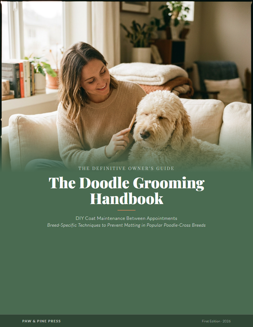 The Doodle Grooming Handbook — 43-page breed-specific PDF cover