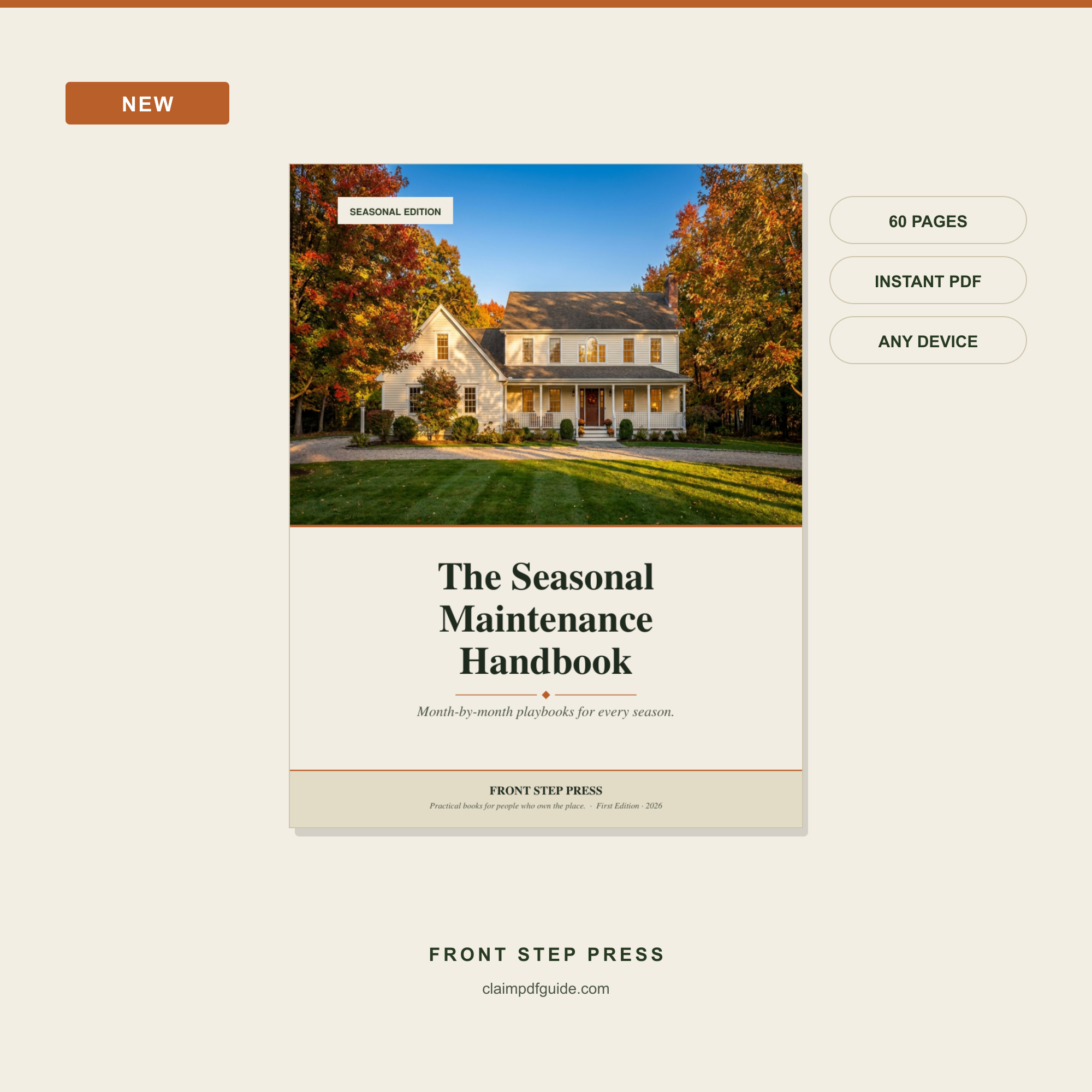 The Seasonal Maintenance Handbook – Hero